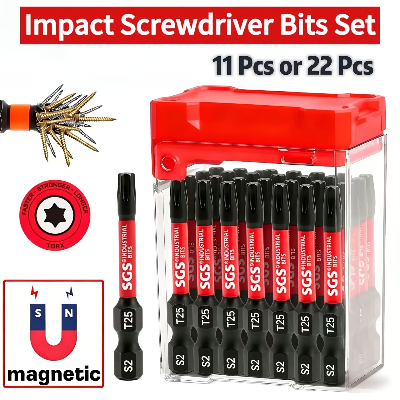 Electronics Repair Tools And Equipment - 11/22개 세트 T25 토르크스 자성 드라이버