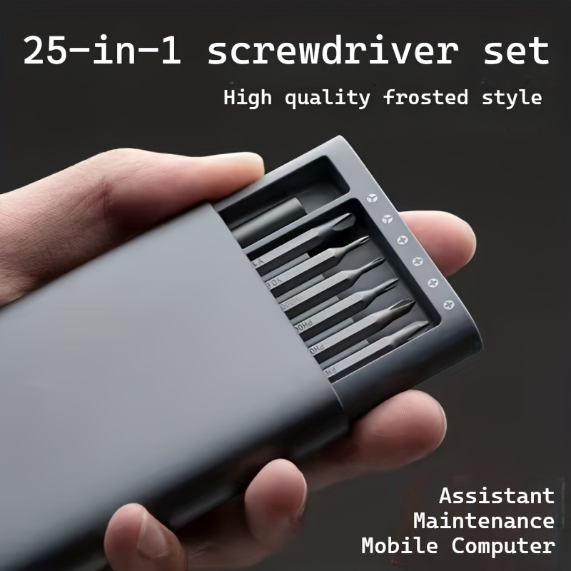 Electronics Repair Glasses - 25-in-1 자석식 정밀 드라이버 세트 –