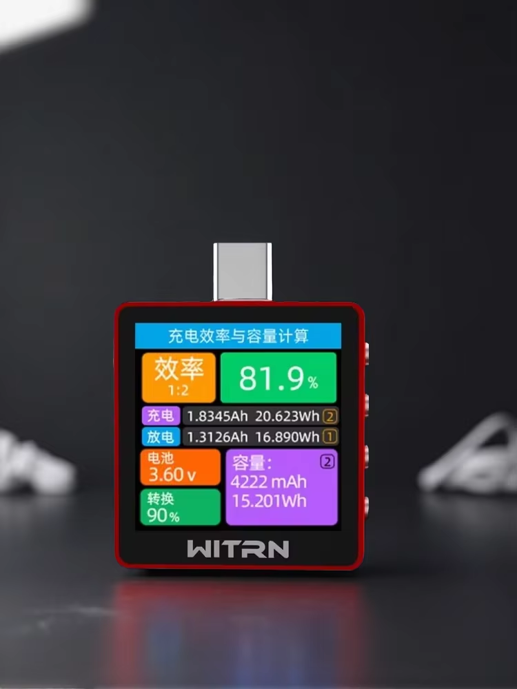 Usb Ammeter Tester - 새로운 빨간색 버전의 WITRN K2 INA237