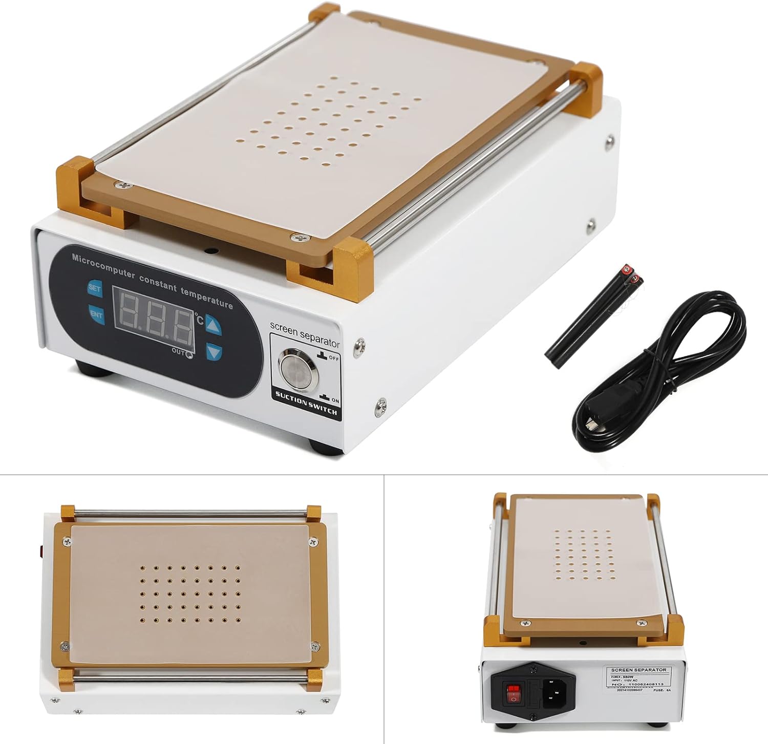 7 인치 LCD 화면 분리기 기계, 터치 스크린 제거, - Screen Separator Machine 리뷰 및 가격