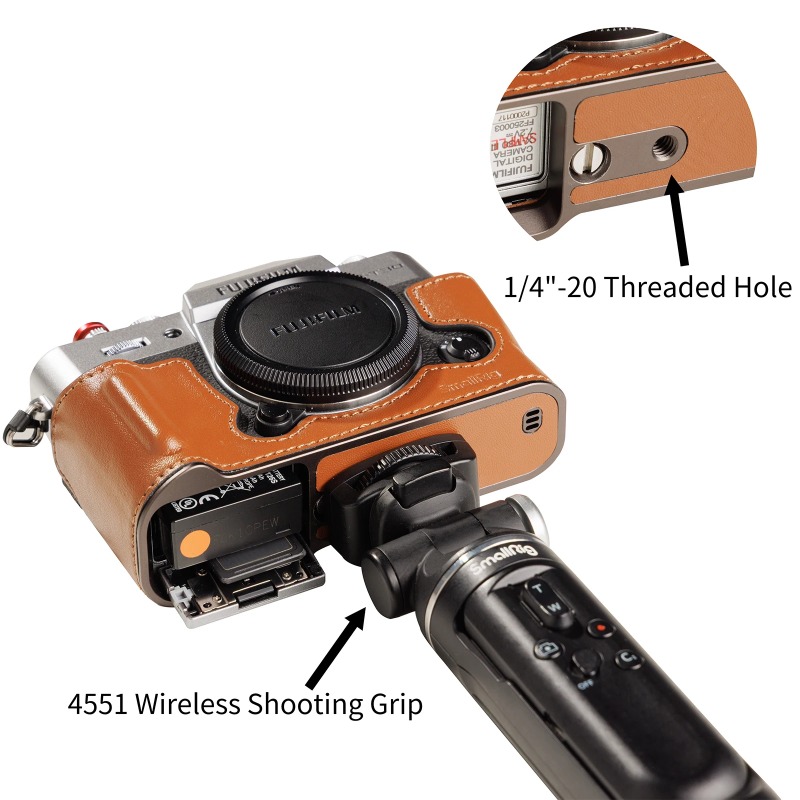 SmallRig 5670 가죽 하프 케이스 키트(후지필 - Fujifilm Camera X-T30 Ii 리뷰 및 가격