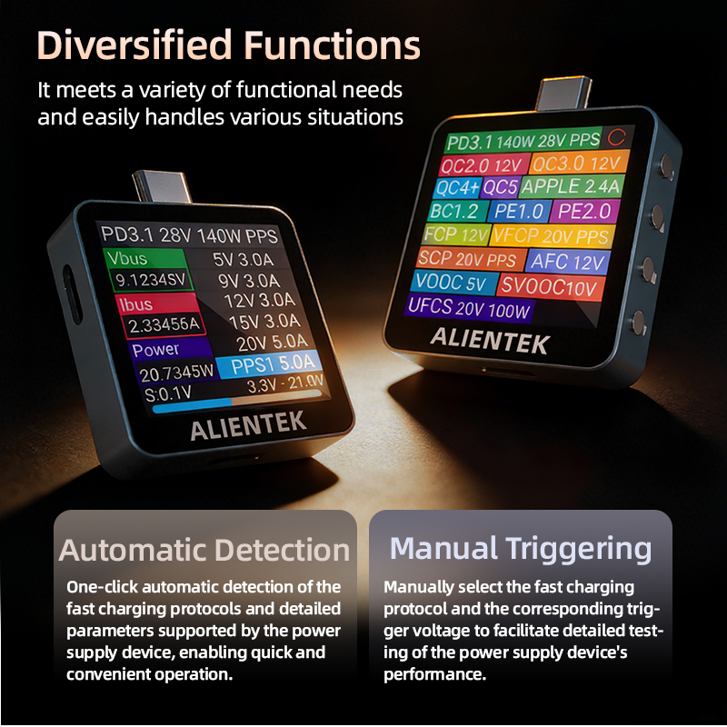 ALIENTEK C2 타입 C USB 테스터 고속 충전 - Usb Ammeter Tester 리뷰 및 가격