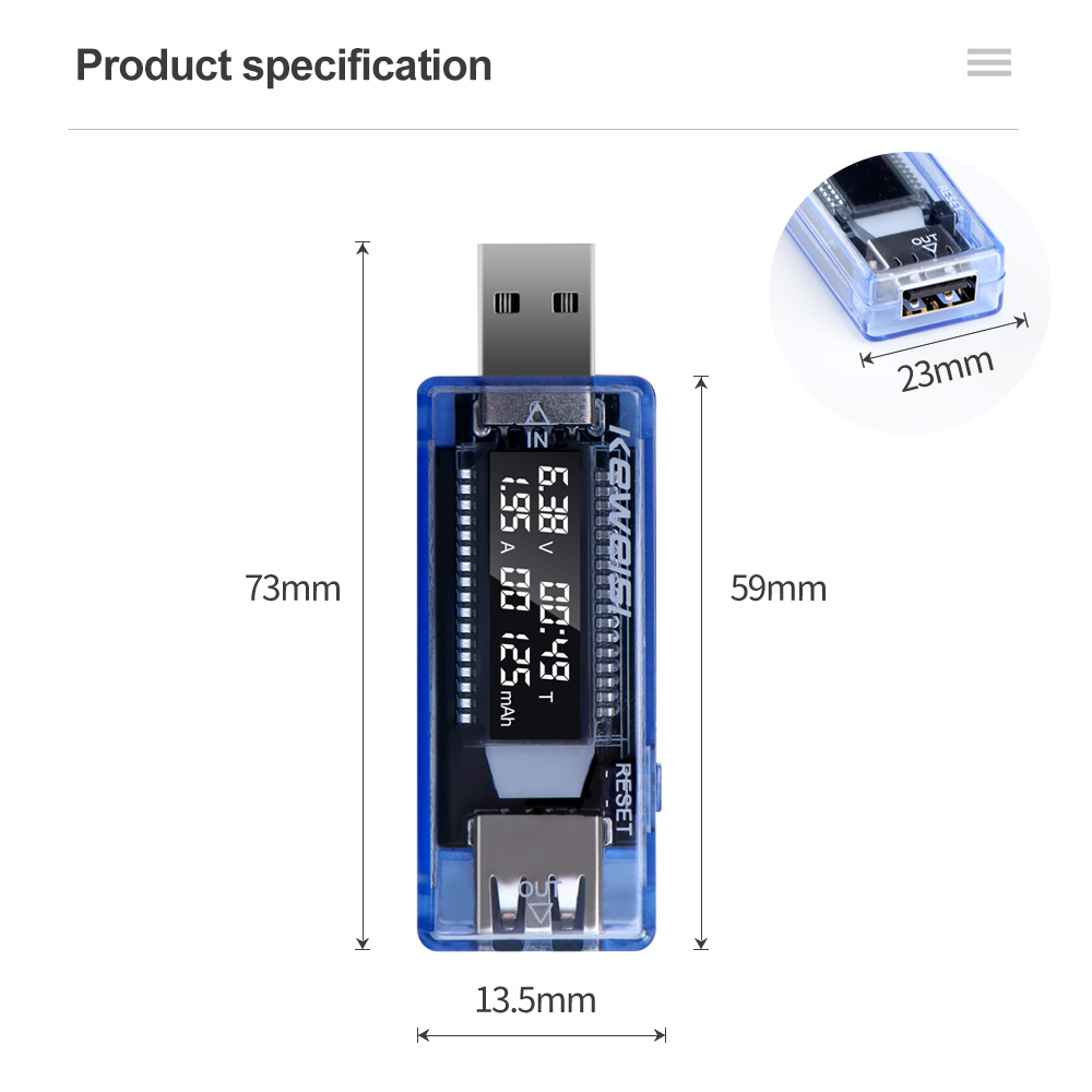 8 in1 QC2.0 3.0 4-30v 전력 USB 용 - Usb Ammeter Tester 리뷰 및 가격